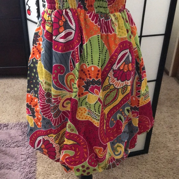 NWT She’s Cool Tropical Island Printed SunDress - Picture 3 of 5
